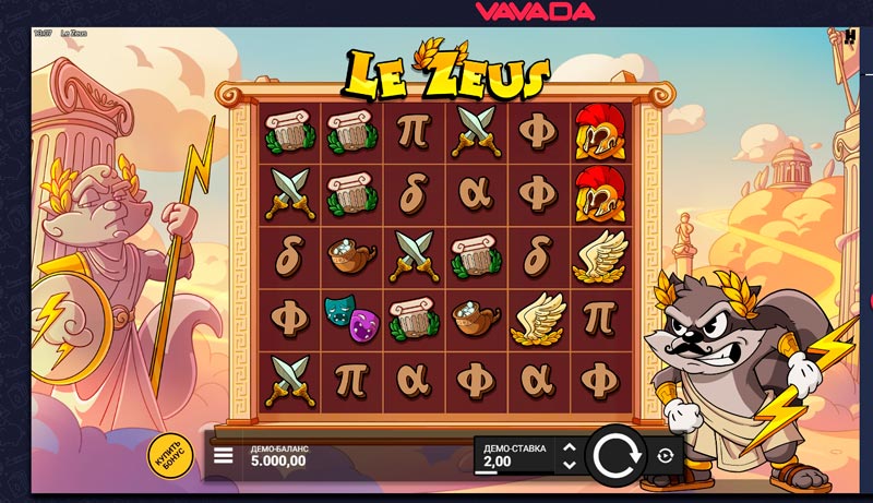 Демо игра в казино Вавада
